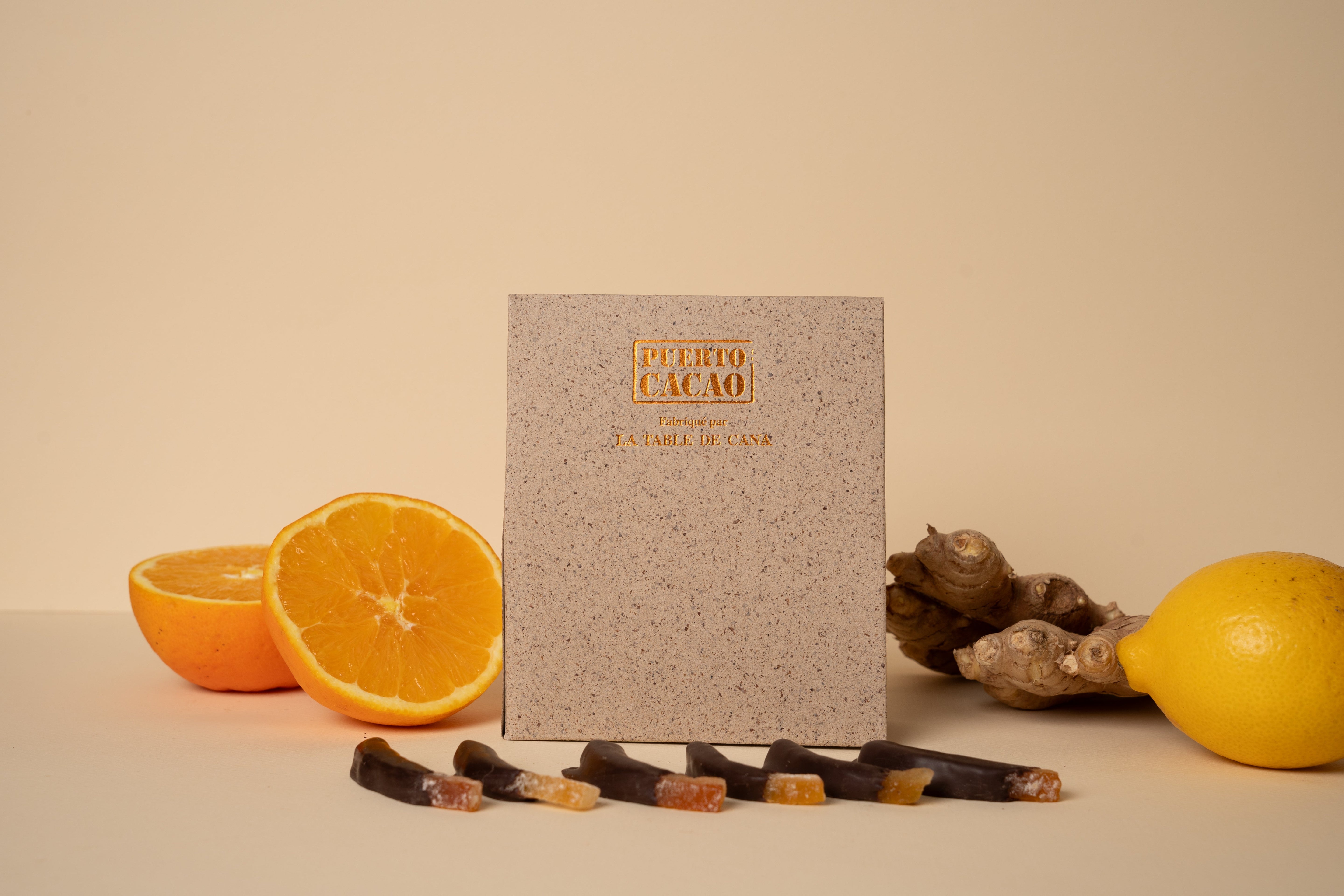 Fruits confits bio chocolat noir