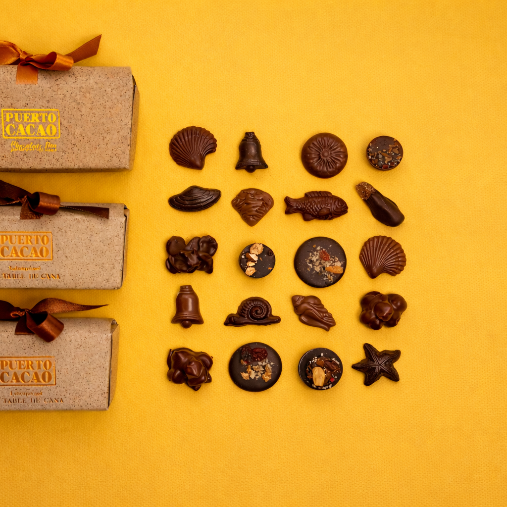 Le Grand Assortiment de Pâques - fritures et autres chocolats bio