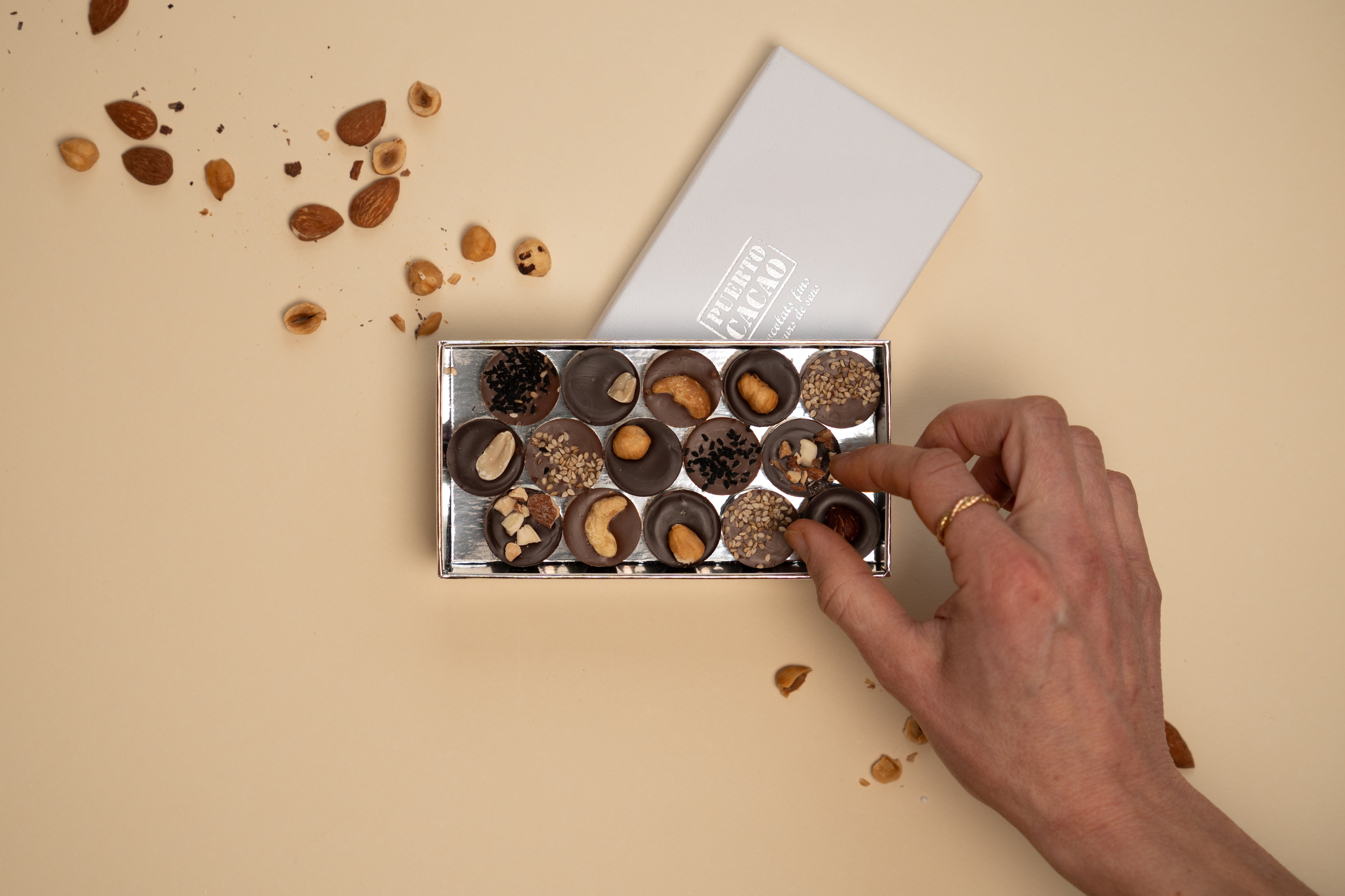 Coffret ganaches gourmandes