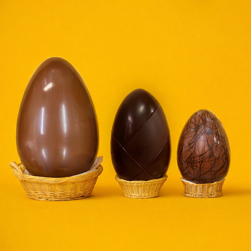 Œuf Géant - 1.2 kg de chocolat bio lait