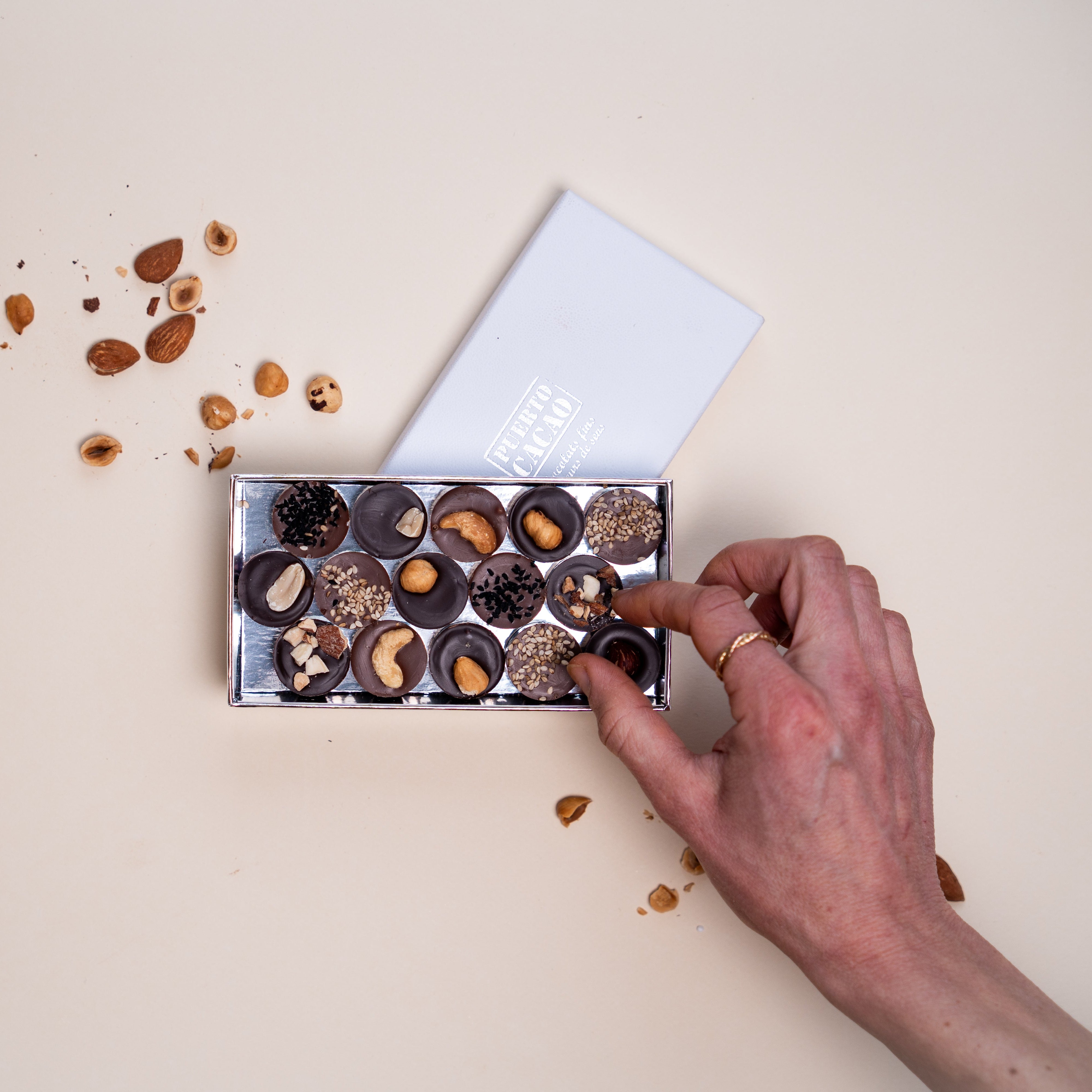 Coffret ganaches gourmandes