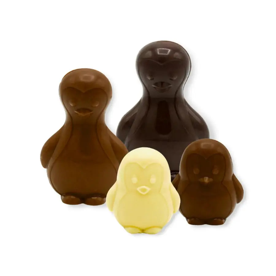 Lot de manchots aux 3 chocolats