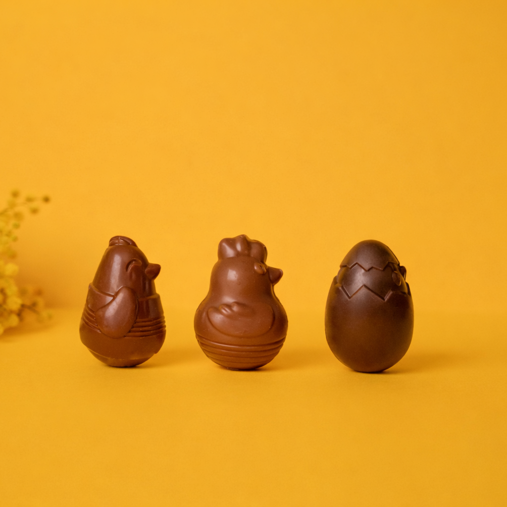 Poussins de Pâques - 2 Chocolats bio