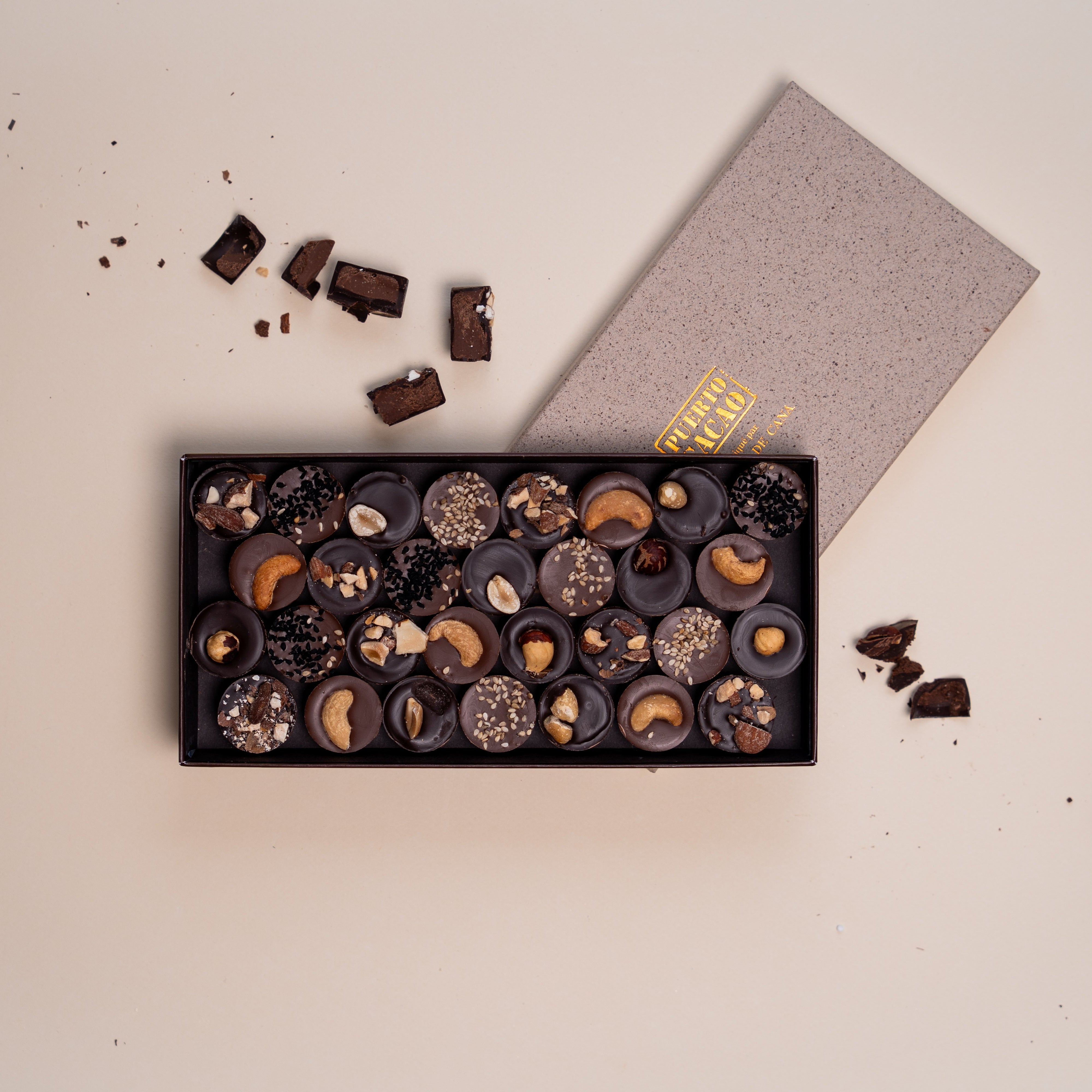 Coffret ganaches gourmandes