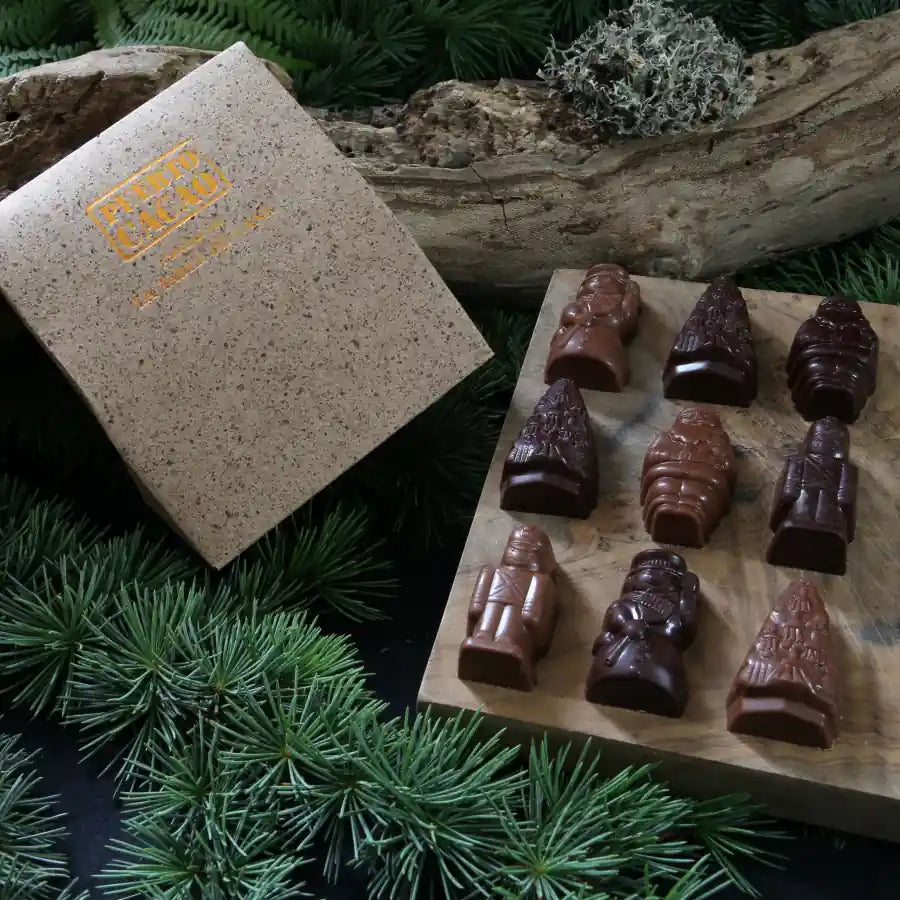 Les chocolats fourrés de Noël