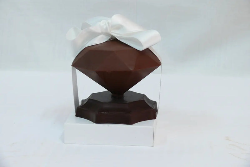 Diamant en chocolat pour la Saint-Valentin