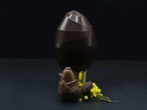 Œuf Surprise - Chocolat noir ou lait bio, équitable