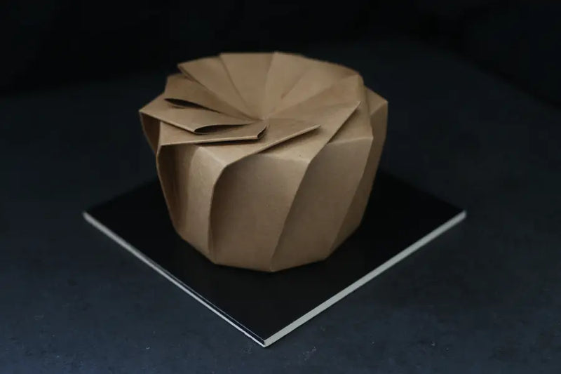 Boîte de chocolat origami