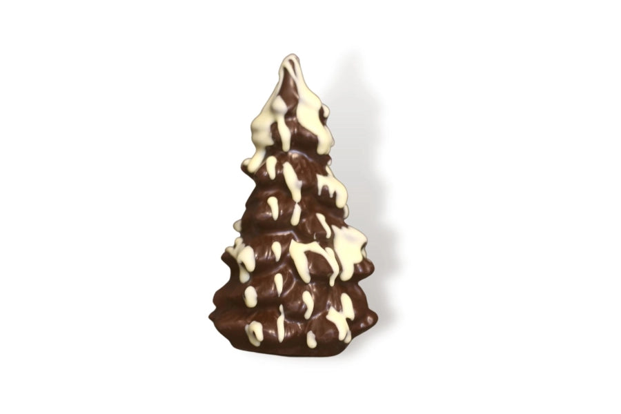 Sapin de Noël en chocolat au lait