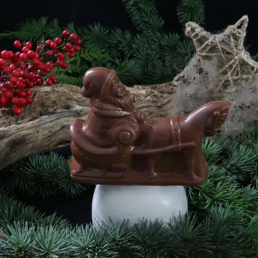 Le Traineau du Père Noël - Chocolat bio au lait